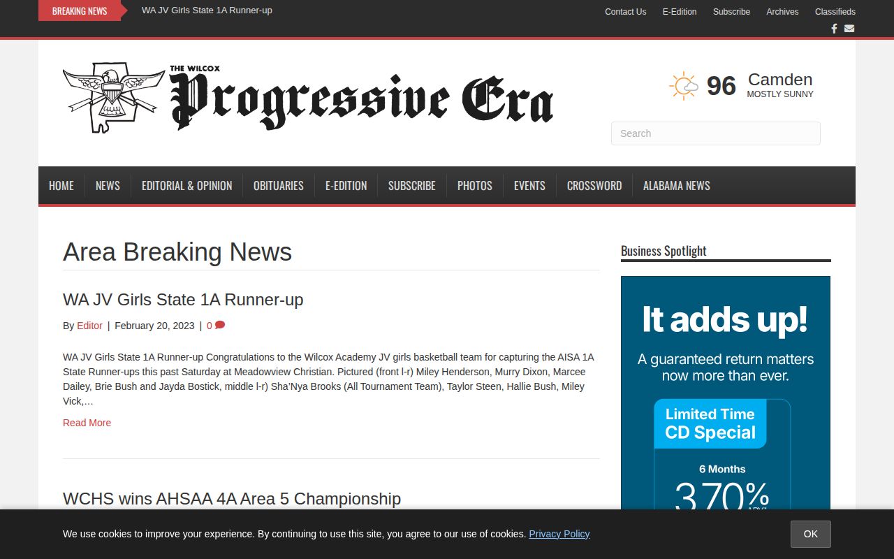 Wilcox County arrest and crime reports in the breaking-news archive